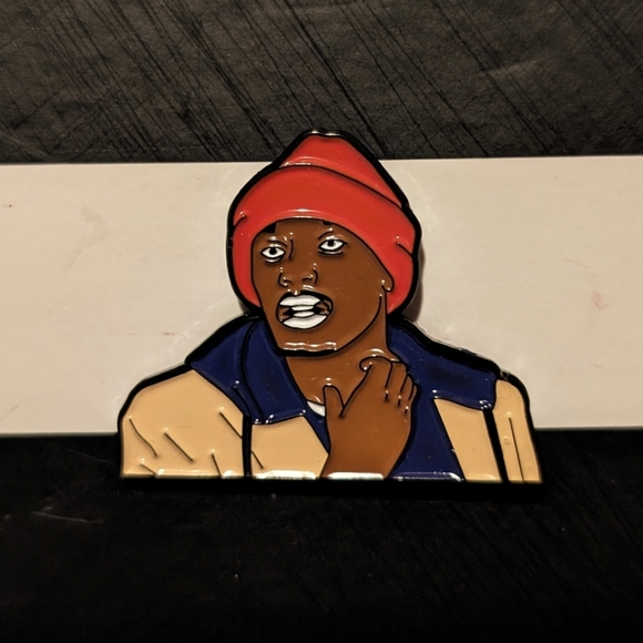 Tyrone Biggums Enamel Hat Pin, The Chappelle Show's Tyrone Biggums Hat Pin - Picture 1 of 2